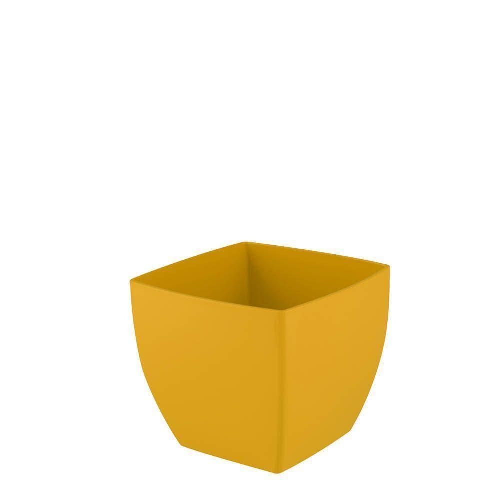 Cachepot Siena 14 X 13 Cm Cor 69 - Ocre Vintage