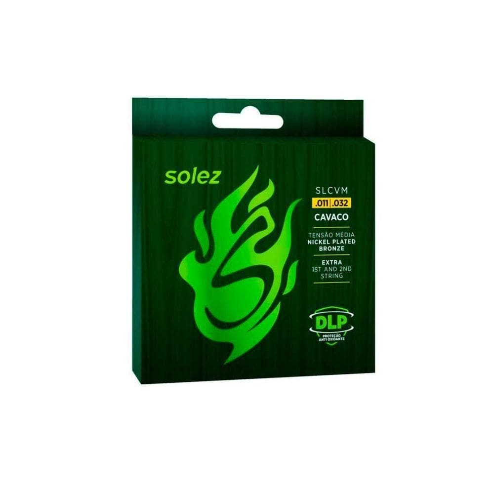 Jogo De Cordas P-cavaco Solez Slcv L Npb 0.011"-0.032"