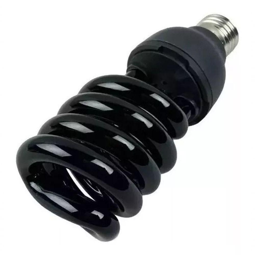 Lâmpada Luz Negra 36w Espiral - Efeito Neon - Energia Uv 220v