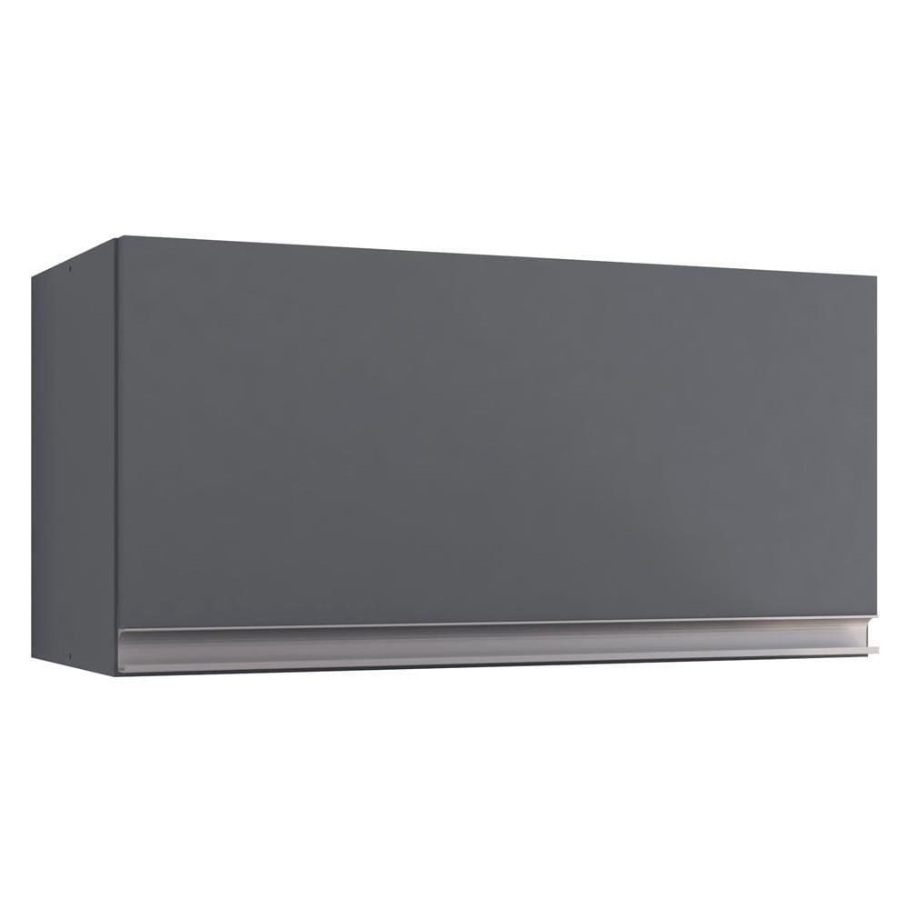 Armario Aereo Basculante 60 Cm Andreia Cinza Reajl Cinza