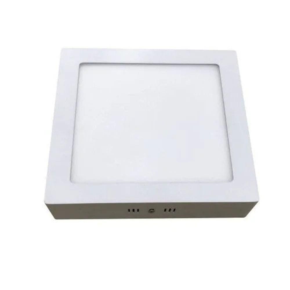 Plafon Sobrepor Quadrado 6W Home Led Branco