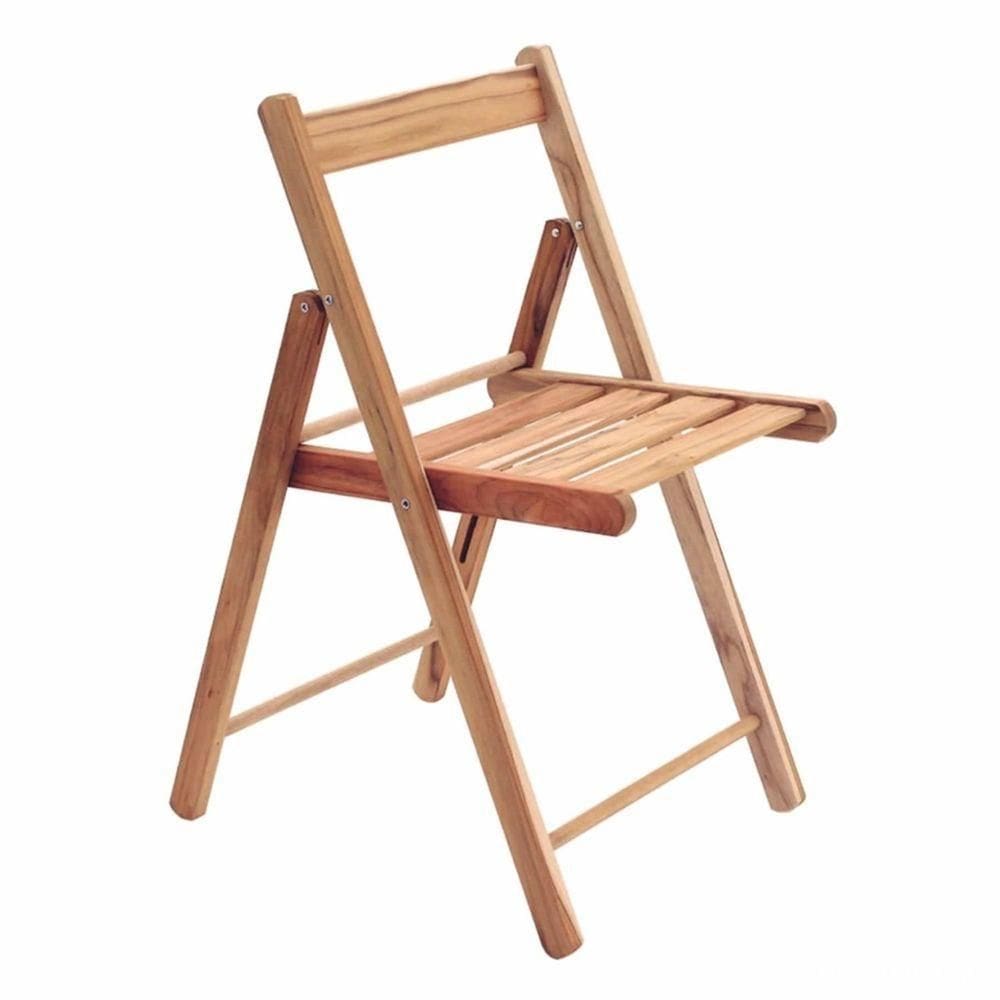 Cadeira Lille Natural Mista Madeira Teca Tramontina Tramontina