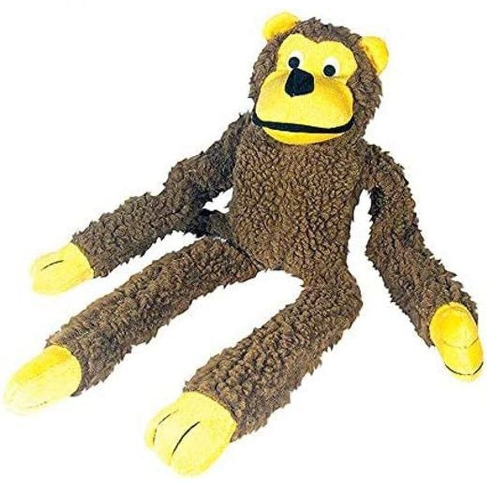 Macaco Mordedor Com Apito De Brinquedo Para Pet Grande