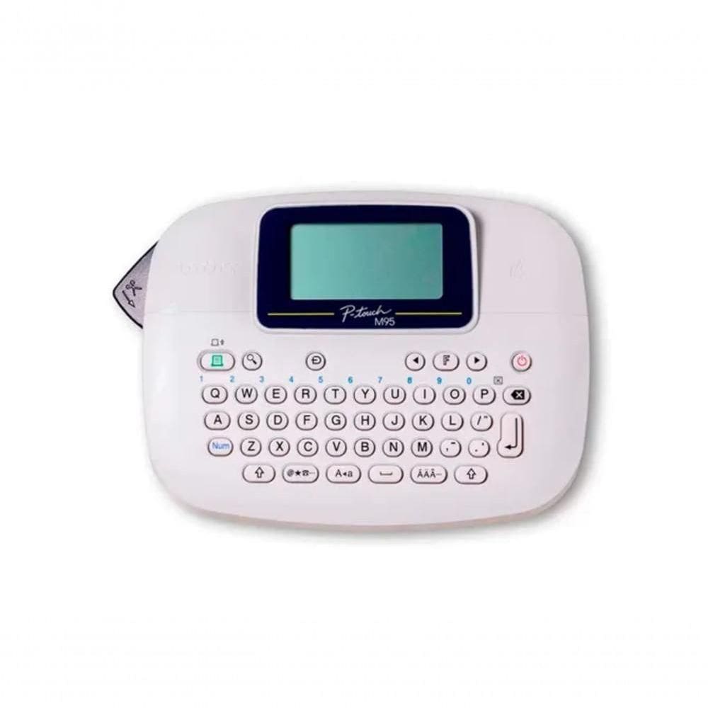 Rotulador Eletrônico Brother Branco Ptm95wt