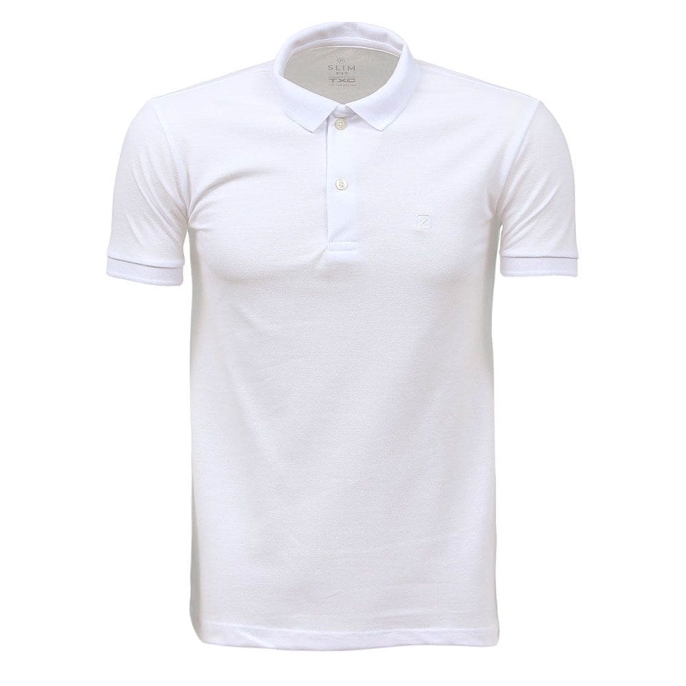Camisa Gola Polo Masculina Branca TXC 37929