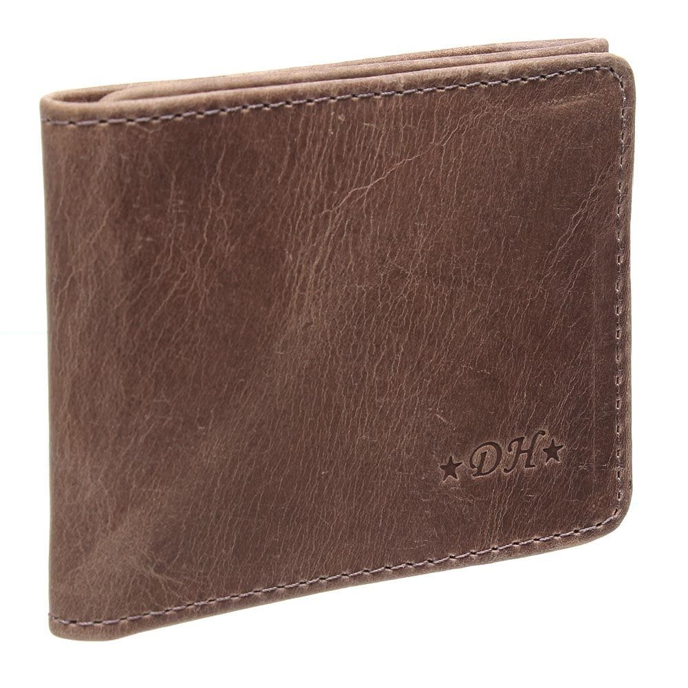 Carteira Masculina em Couro Marrom DH Couros 32265
