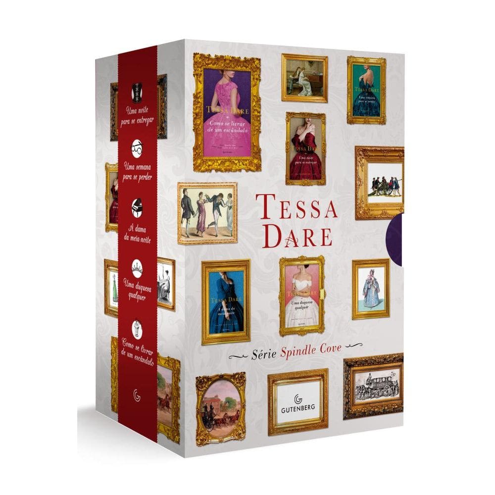 Caixa Tessa Dare - Série Spindle Cove