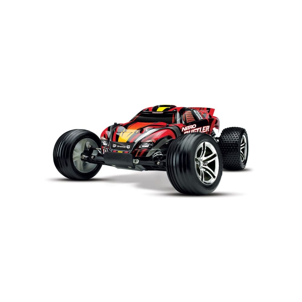 Automodelo Nitro Traxxas Rustler Rtr Red 50 Mph Escala 1/10