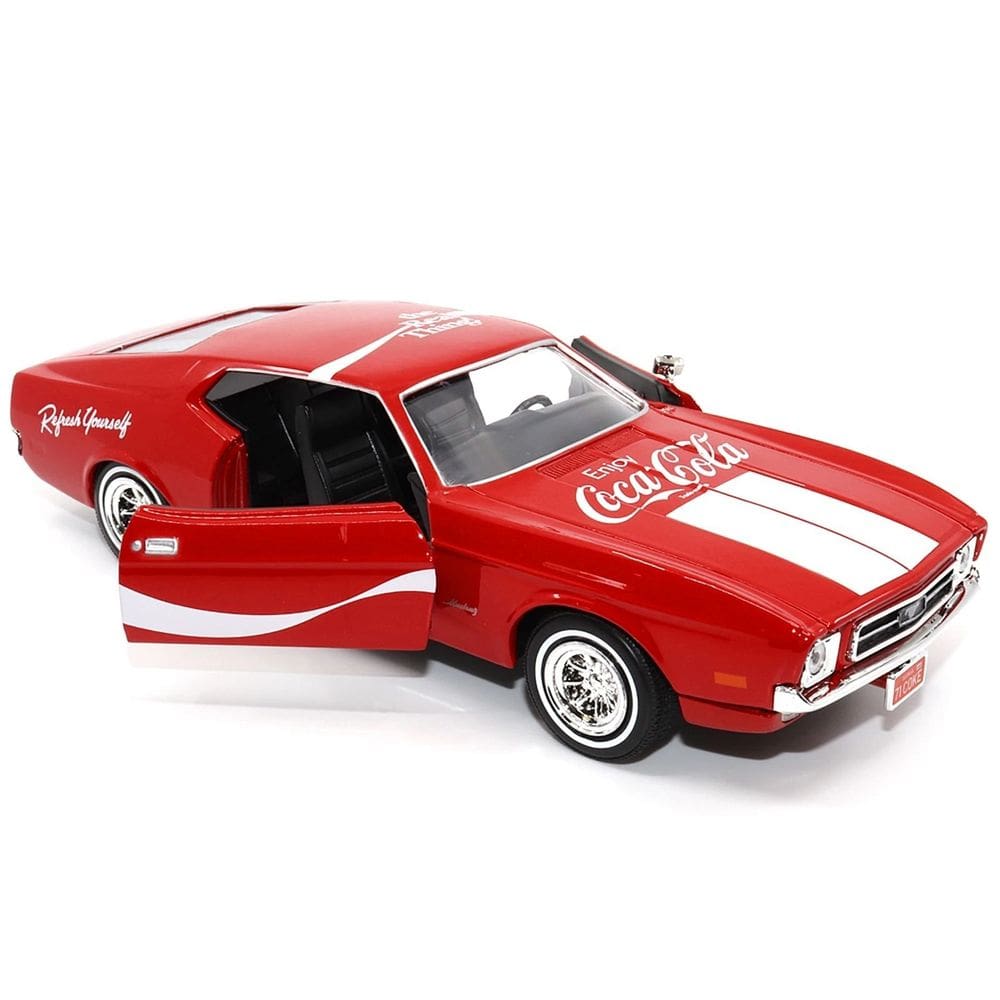Miniatura 1971 Ford Mustang Coca Cola 1/24 Motor City