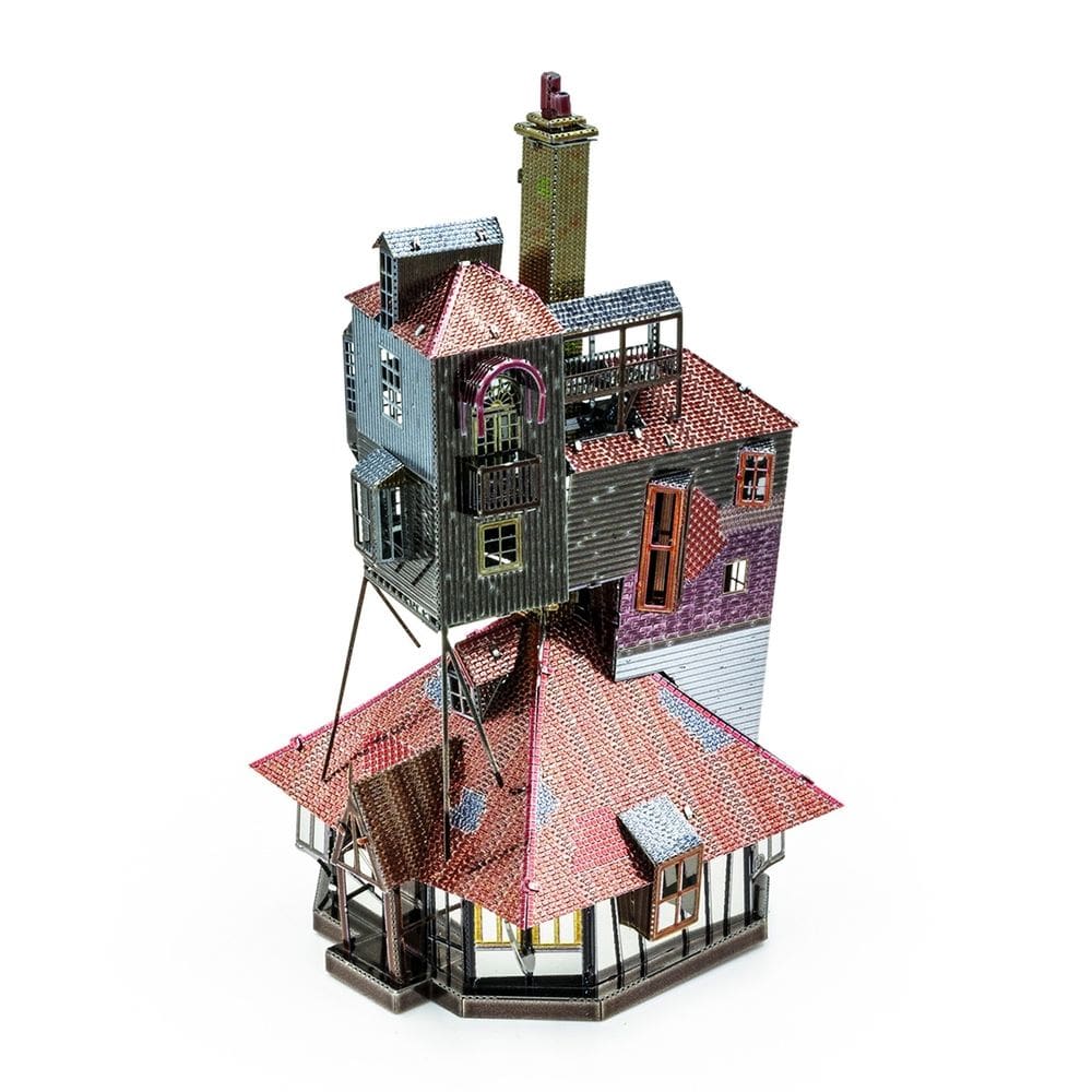 Miniatura De Montar Metal Harry Potter The Burrow In Color