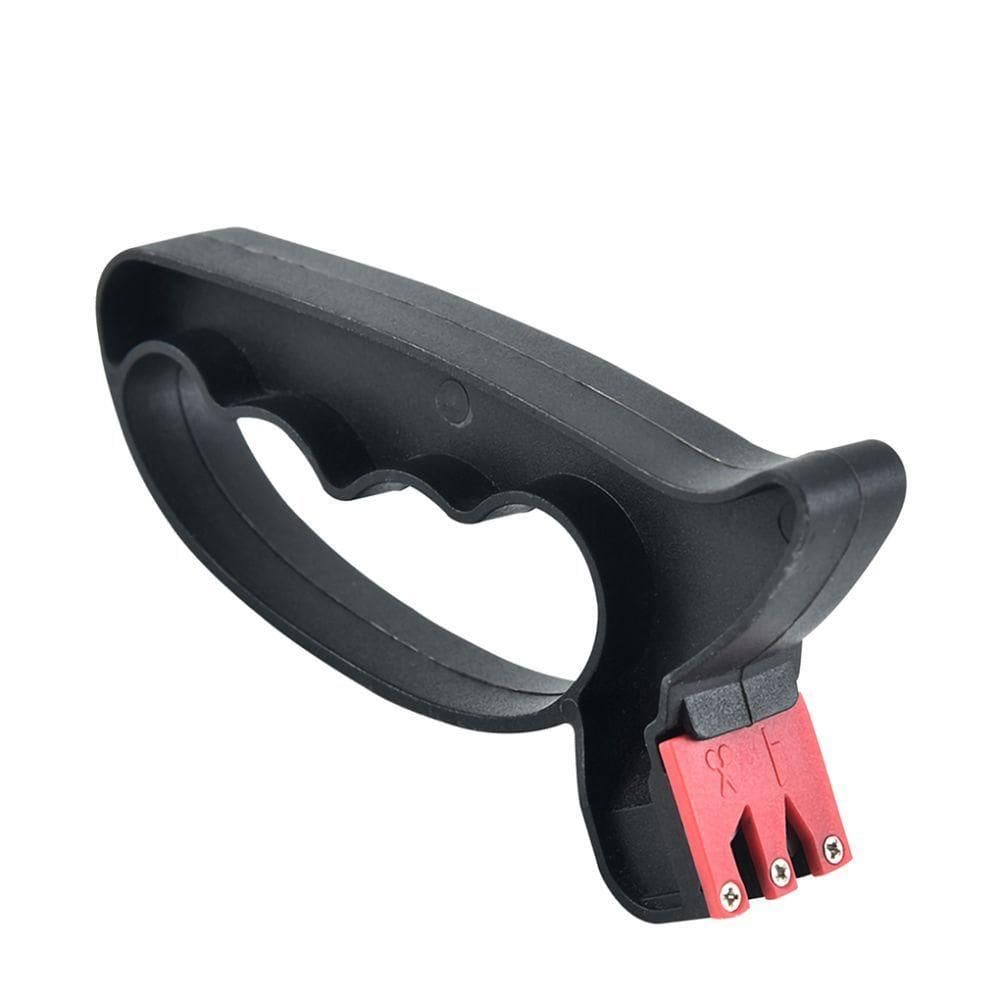 Afiador E Amolador De Facas E Tesouras C/ Pegador