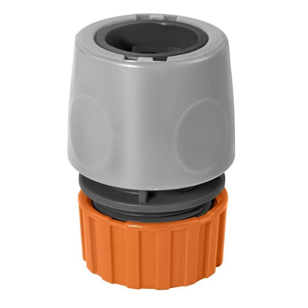 Engate Rápido Com Aquastop Tramontina Em Plástico Para Mangueira 1/2 Polegada - Pote Com 40 Un