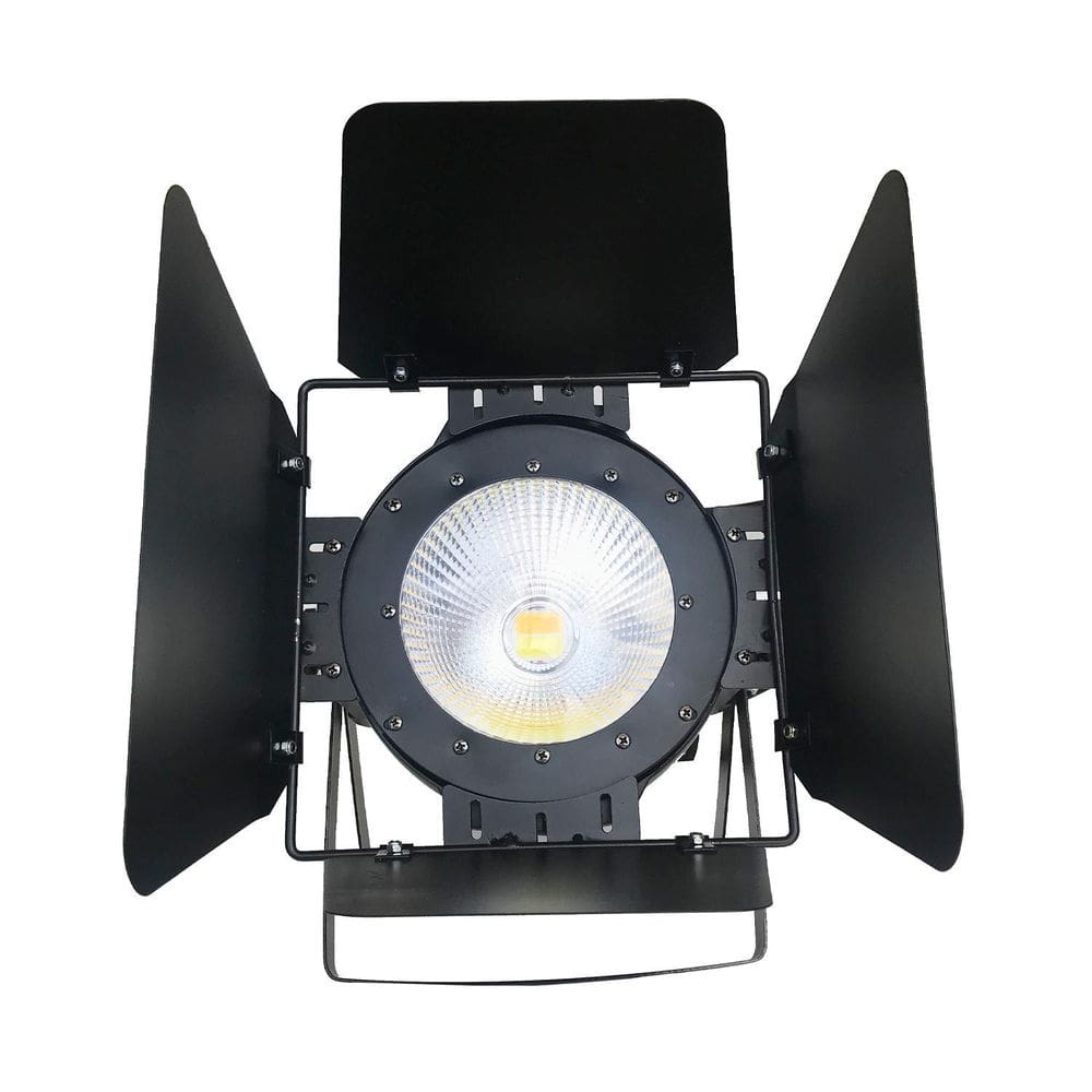 Kit 2 Refletores Led Pro Light Cob 100W Branco Quente Frio