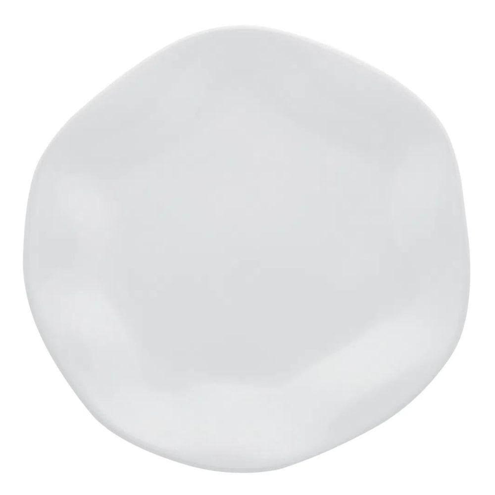 Prato Raso Em Porcelana Ryo White 27cm Oxford