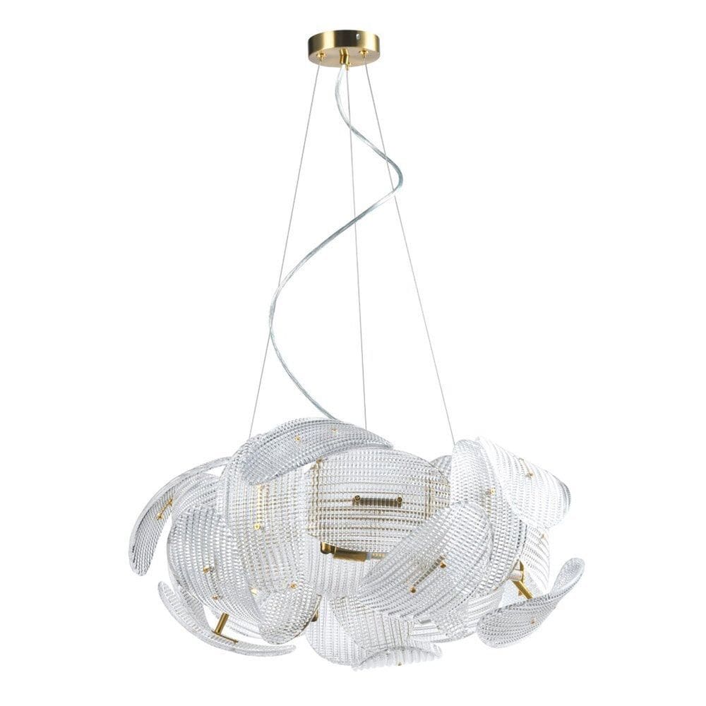 Pendente Bivolt Albero Bella Iluminação Transparente