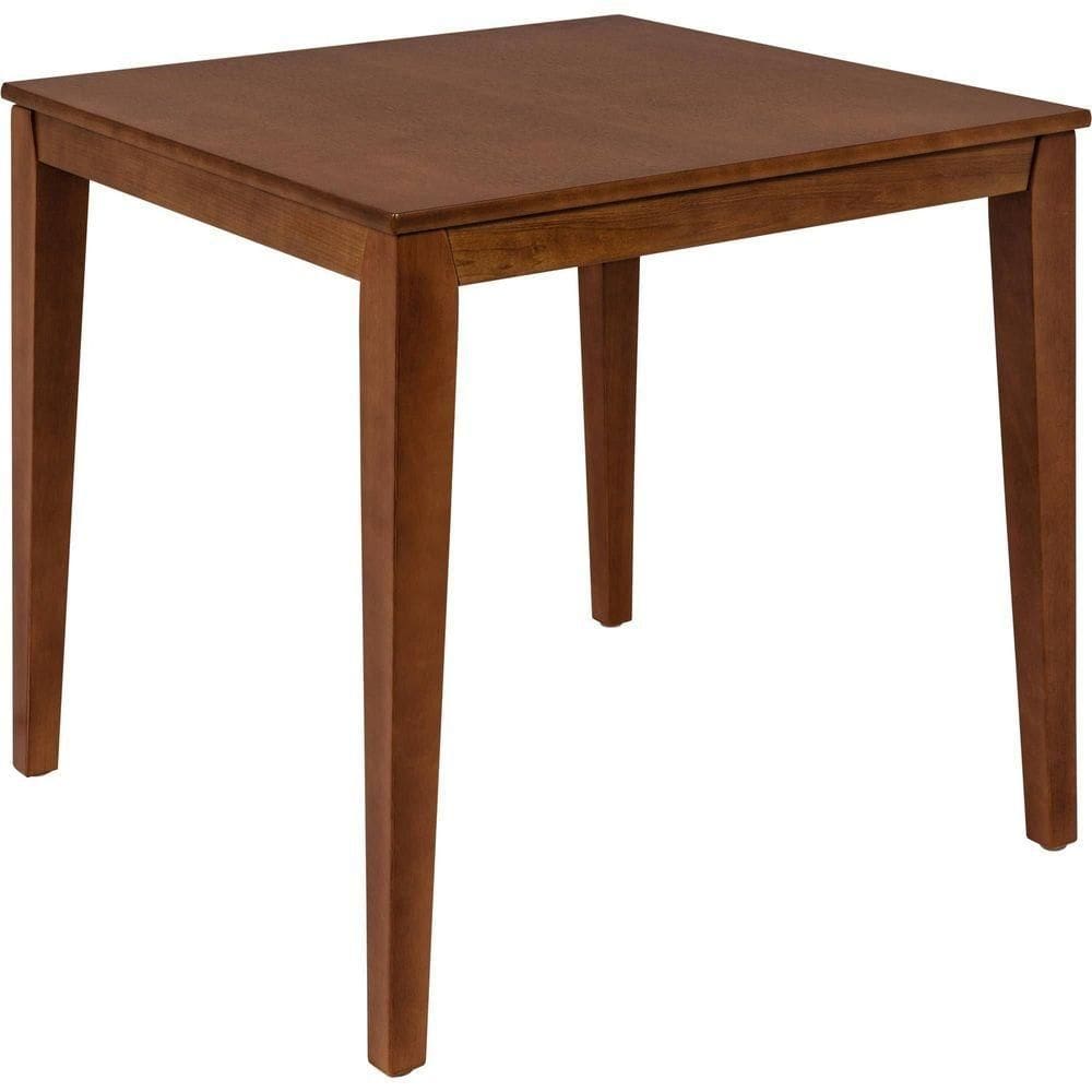 Mesa Madeira 70cm Tramontina London Quadrada Tauarí Amêndoa 4 Lugares Tramontina
