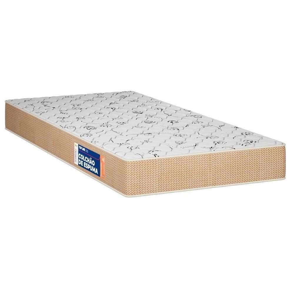 Colchão Solteiro Espuma D28 Top Line (78x188x14) Plumatex