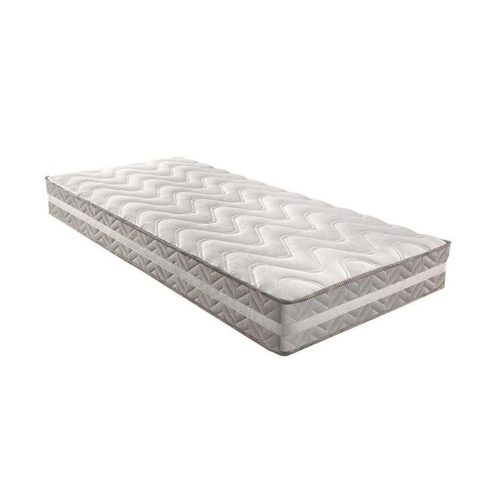 Colchão Solteiro Espuma D33 - Ag 65 Pro Sono Confort Euro Pillow Gray (88x188x26) - Paropas