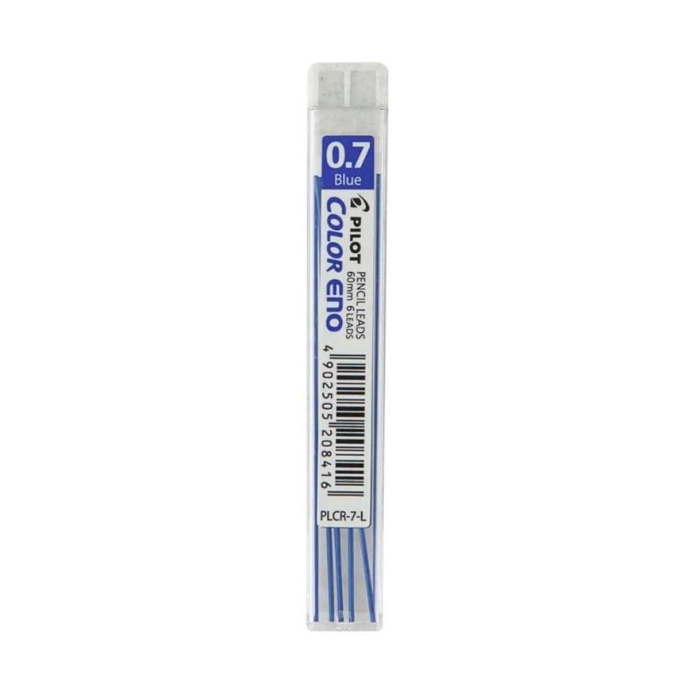 Mina De Grafite Colorido Color Eno 0.7mm 6 Unidades Pilot Azul