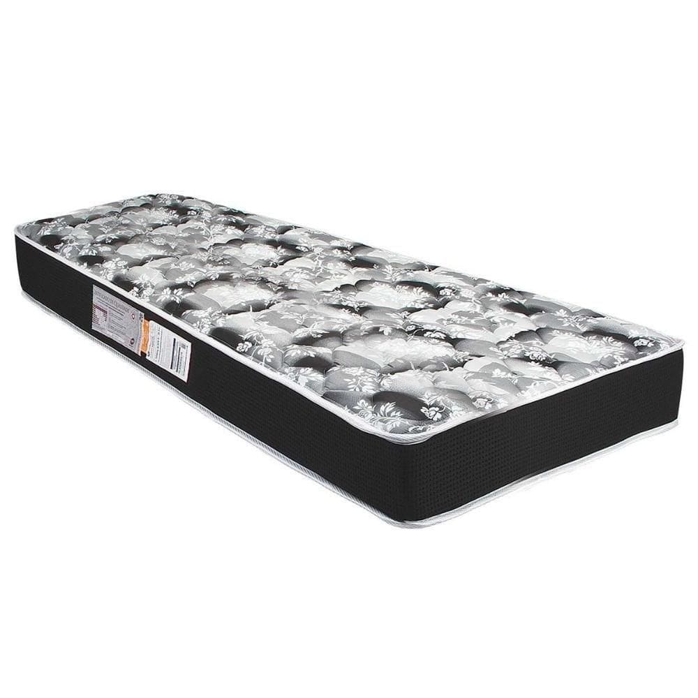 Colchão Solteiro Espuma D28 Celebrity Black (78x188x12) Luckspuma