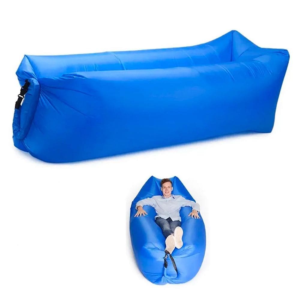 Saco Inflável Ideal Para Relaxar Em Casa Ou Praia