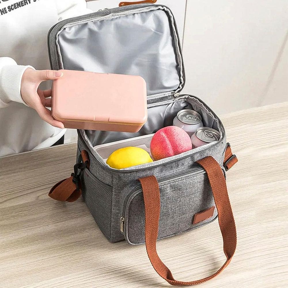 Bolsa Térmica Quentes Lancheira Compacta Escola