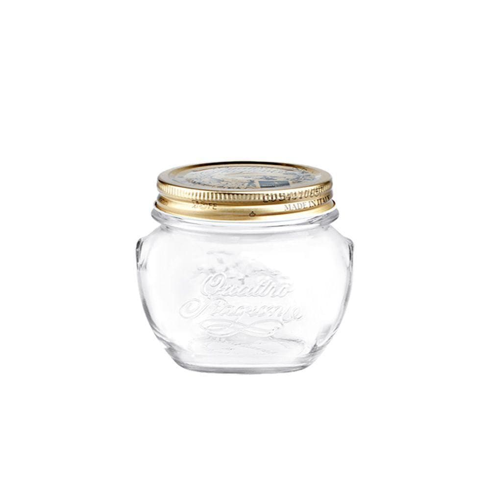 Pote De Vidro Hermético 40ml Quattro Stagioni Bormioli