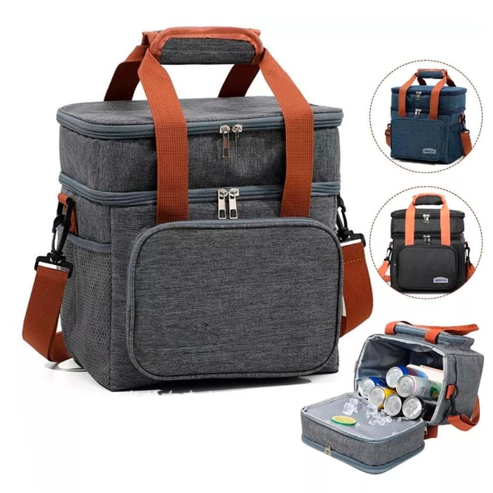 Bolsa Térmica Alça Dobrável Passeios Marmita