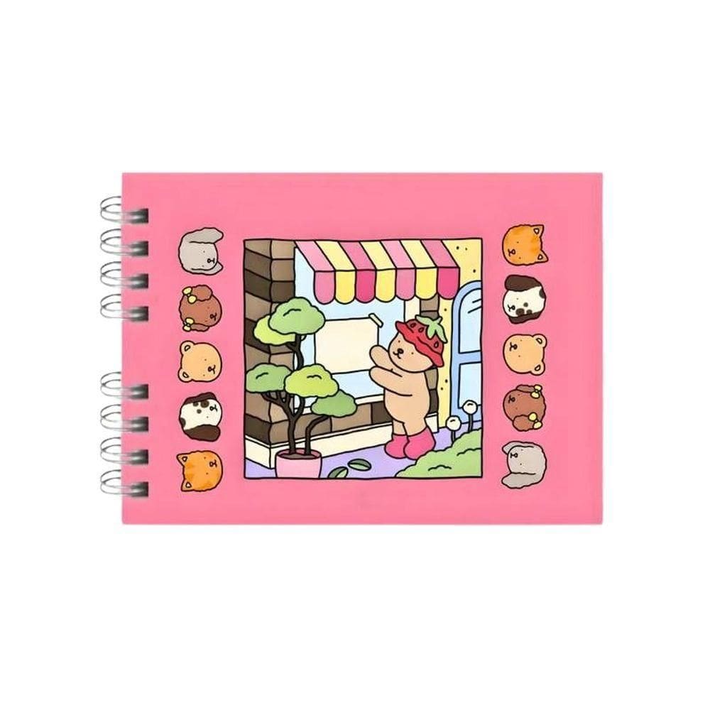 Livro De Colorir Rosa Bobbie Goods Capa Dura 48 Desenhos
