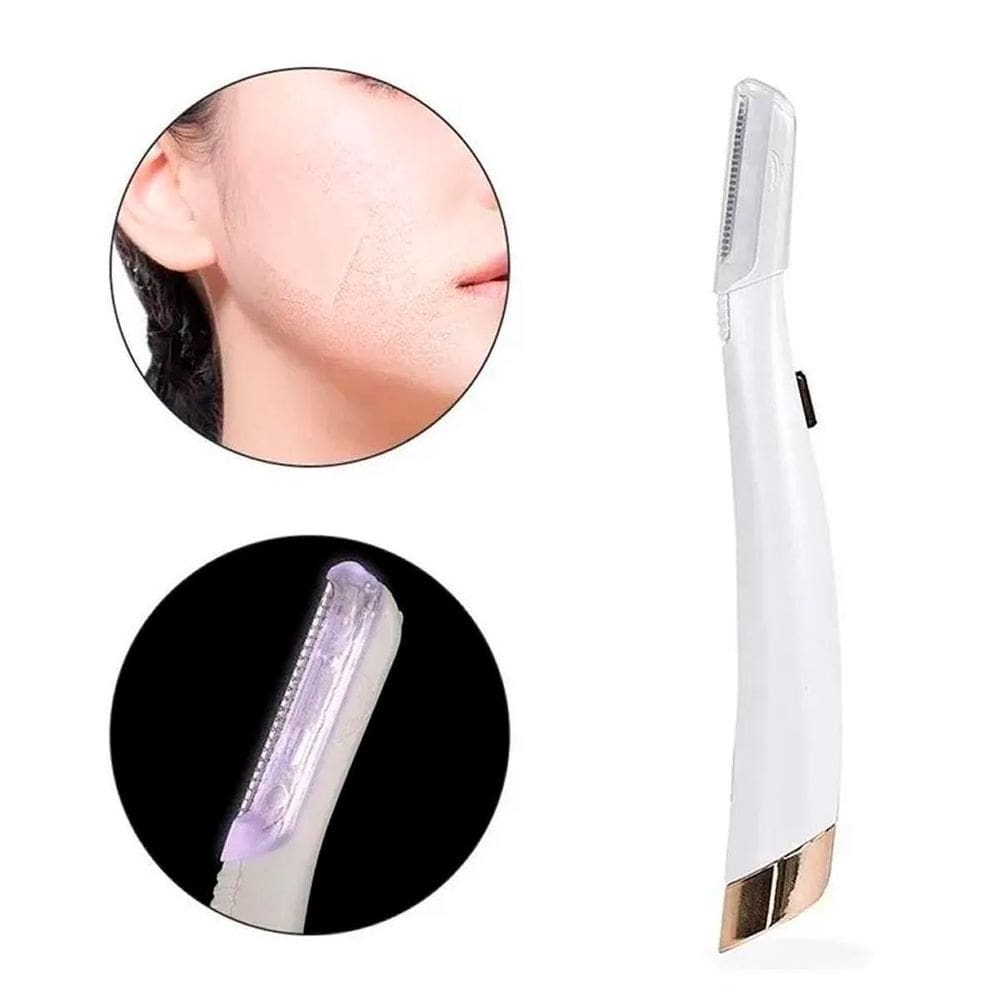 Esfoliador Com Lâmina Delicada Para Depilação Facial