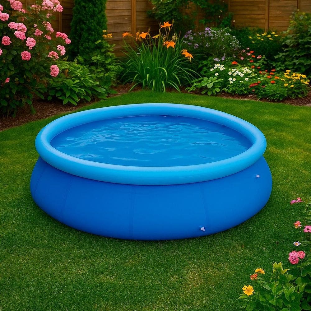 Piscina 1000L Circular Inflável Para O Calor