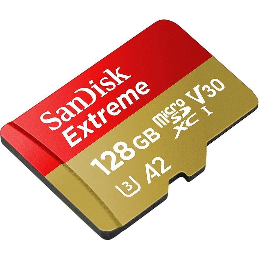 Micro Sd Sandisk Extreme U3 160Mb/S 4K A2 128Gb