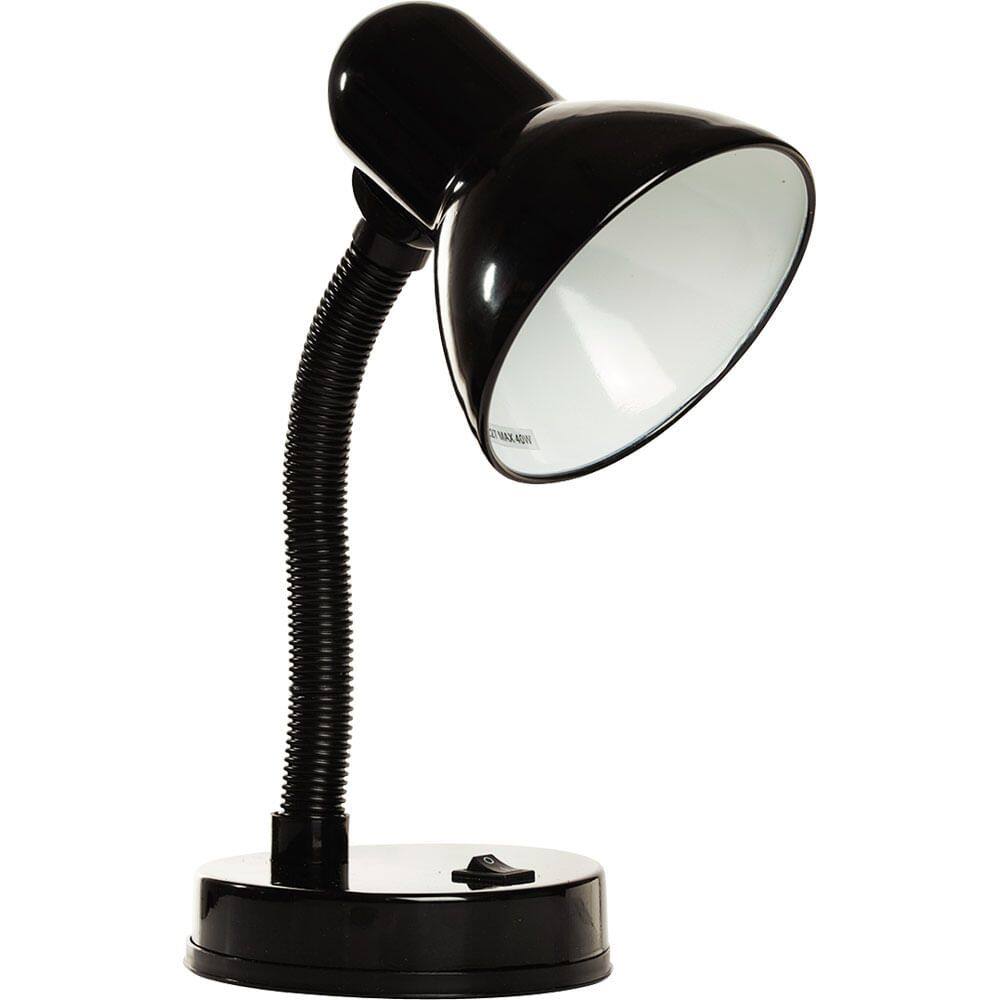 Luminária de Mesa 40W Kian Max Preta