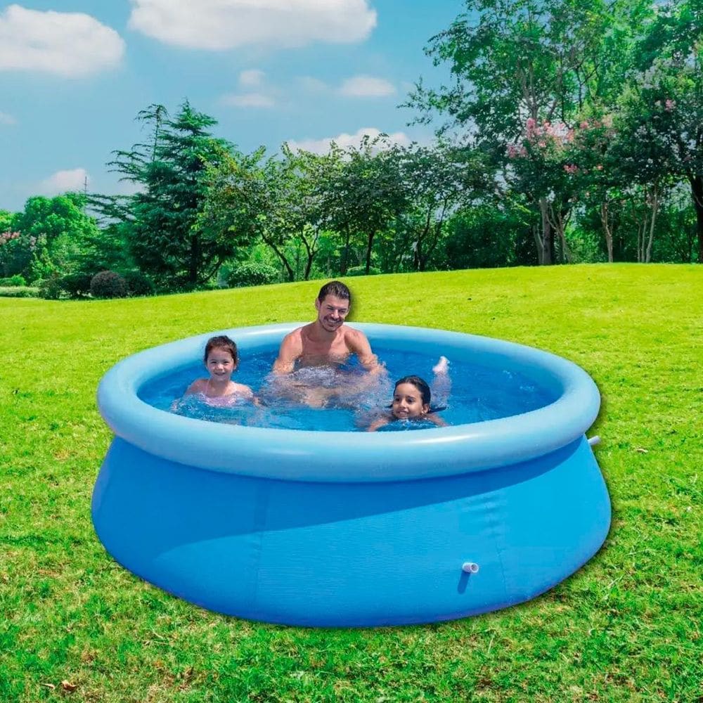 Piscina 1000L Azul Perfeita Para Refrescar Em Casa