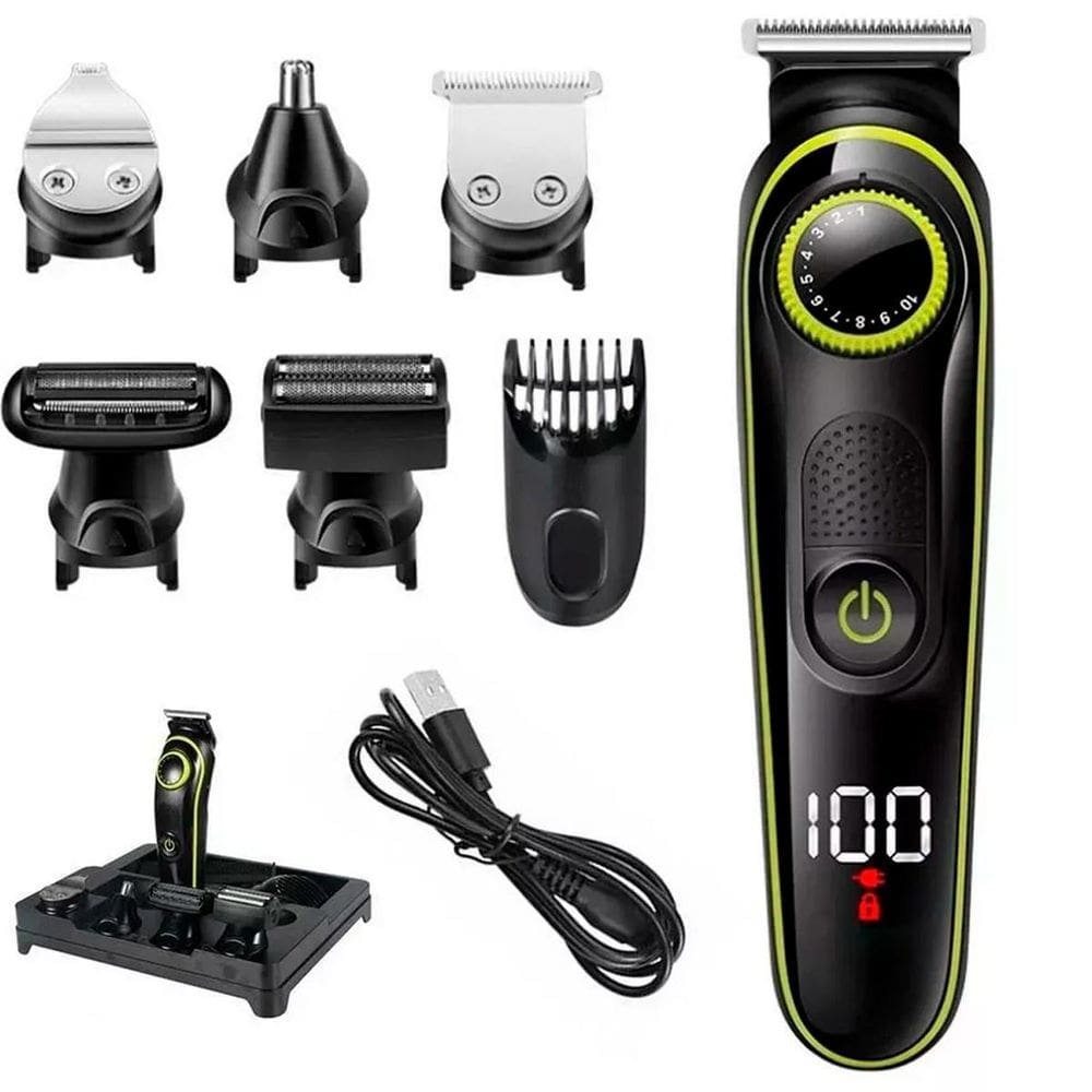 Aparelho Corte Recarregável Portátil Corpo Kit Profissional