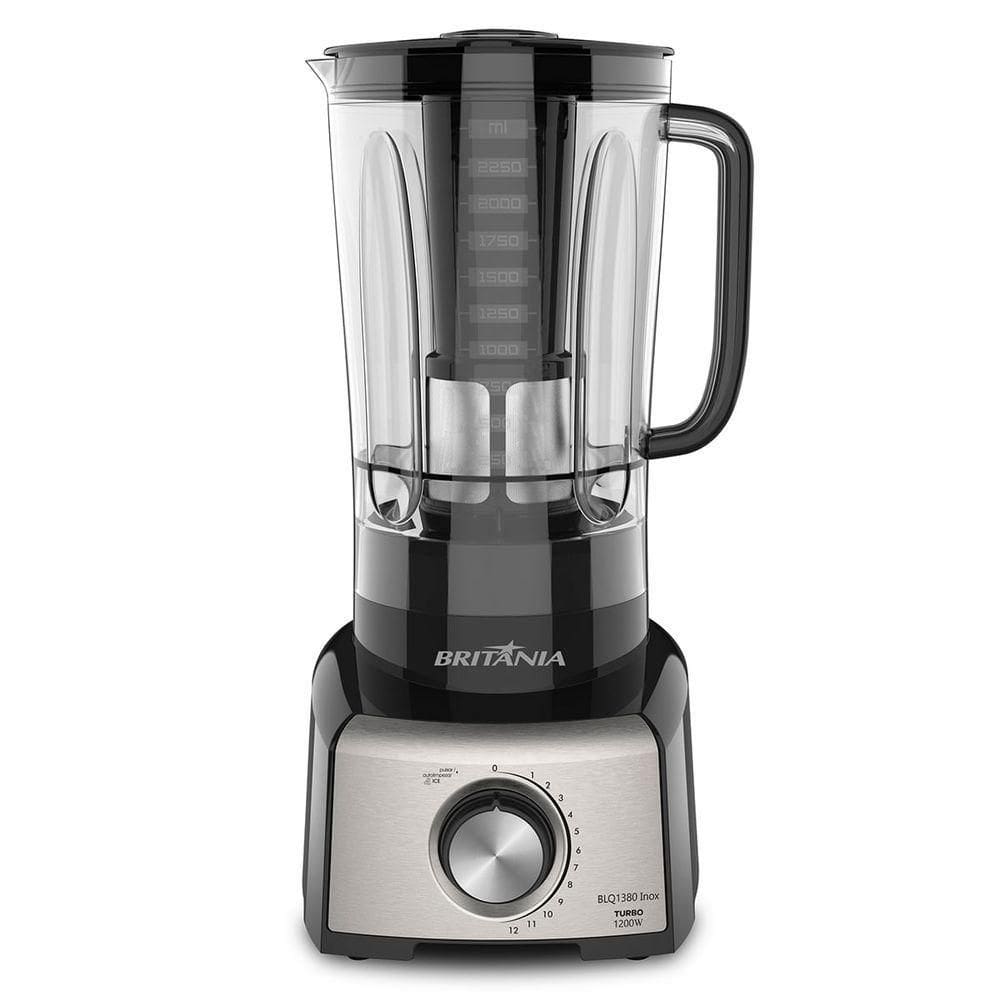 Liquidificador Britânia BLQ1380P Pro Maxx 6 Inox 3L1200W 220V