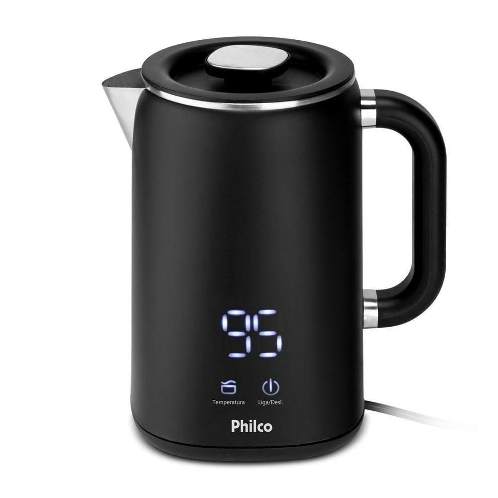 Chaleira Elétrica Philco 1,8L Painel Digital PCH18B 110V