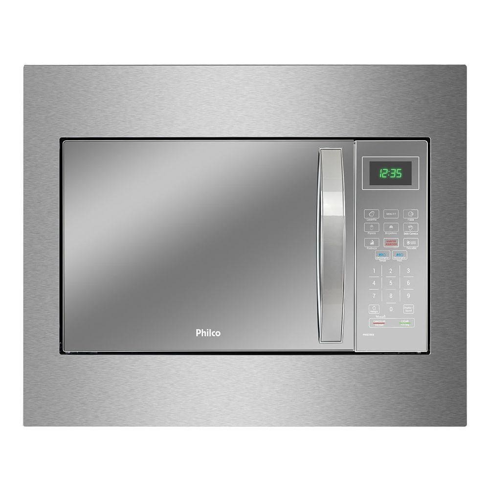 Micro-ondas De Embutir 28L Philco Limpa Fácil 1400W PMB28EB 110V