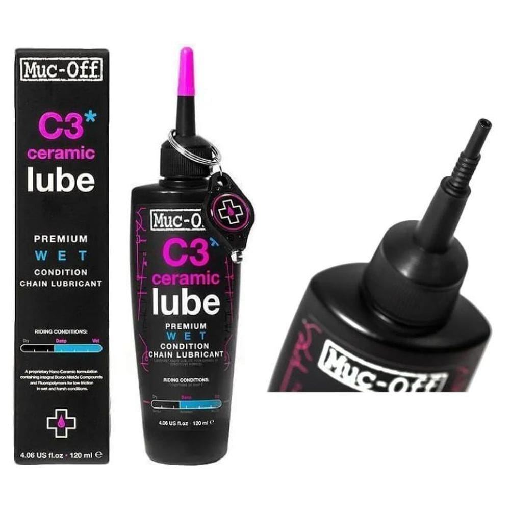Lubrificante C3 Ceramic Úmido Muc-Off 120Ml Bike Mtb Speed