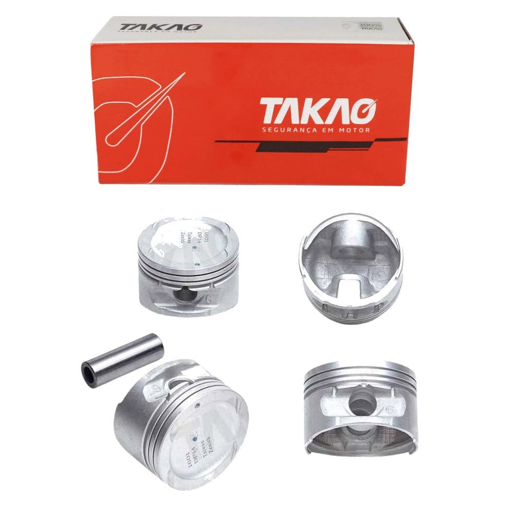 Pistão STD (Jg) Lanos 1.6 16V 1998 A 1999 / Tigra 1.6 16V 1997 A 1999 - Takao Pdw16Std