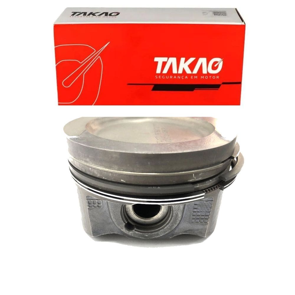 Pistao C/ Anel STD (Jg) A8 2.8 12V 1995 A 1997 / A6 2.8 12V 1995 A 1997 / A4 2.8 12V 1995 A 1997 - Takao Paau28Std