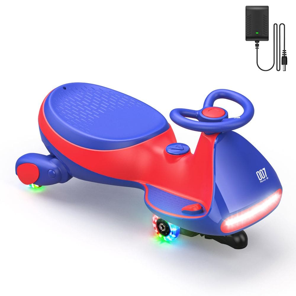Carro elétrico Wiggle FanttikRide N7 Pro 12V com pedal azul