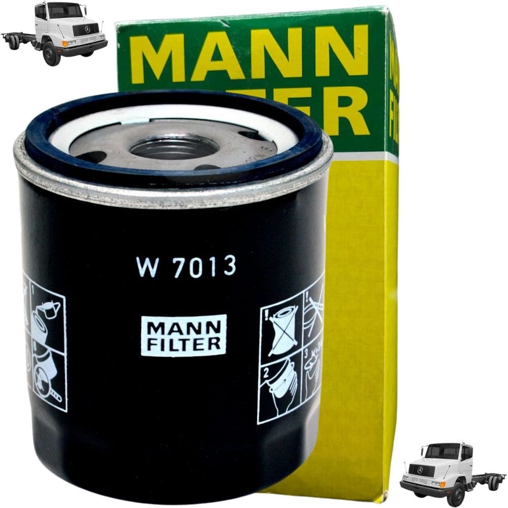 P 811 - Filtro De Combustível - L 2635 1992 A 2002 / Ls 2635 1992 A 2002 / L 111 1977 A 1981 / Lk 111 1977 A 1981 / Lt 111 1977 A 1981 - Mann Filter