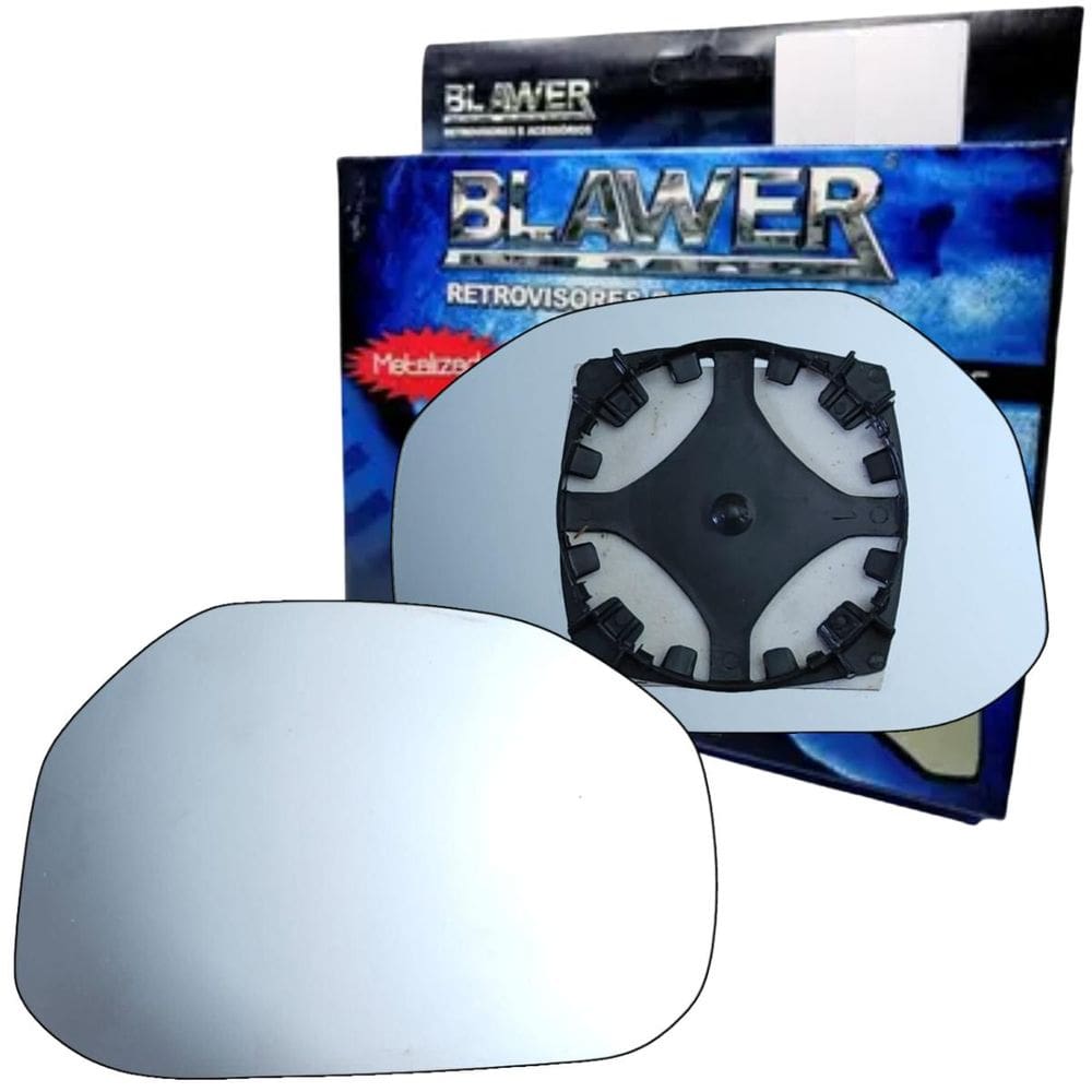 Sc344 - Vidro Espelho Retrovisor Lado Direito Com Base Palio Weekend Locker 2008 a 2011 - Blawer