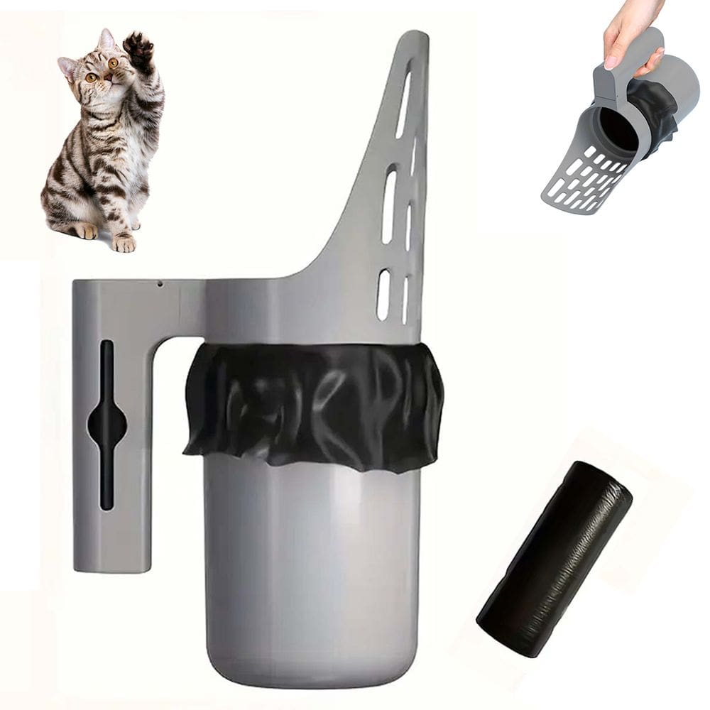 Coletor de Fezes Coco Cao Gato Pet Cachorro Saco Pa Higienica Animal de Estimaçao Peneirar Caixa de Areia Resistente Seguro