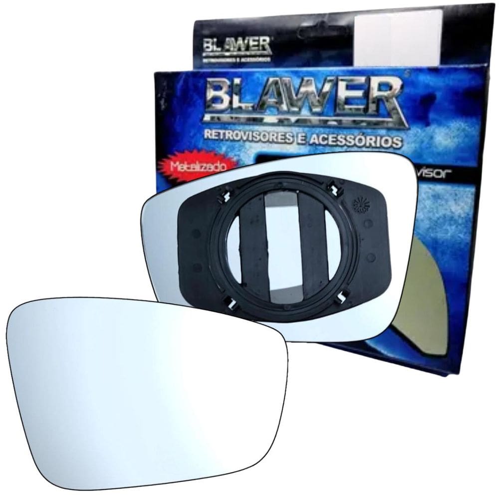 97020 - Vidro Espelho Retrovisor Lado Direito Com Base Gol G6 2012 a 2017 Fox 2010 a 2015 Up 2015 a 2018 - Blawer