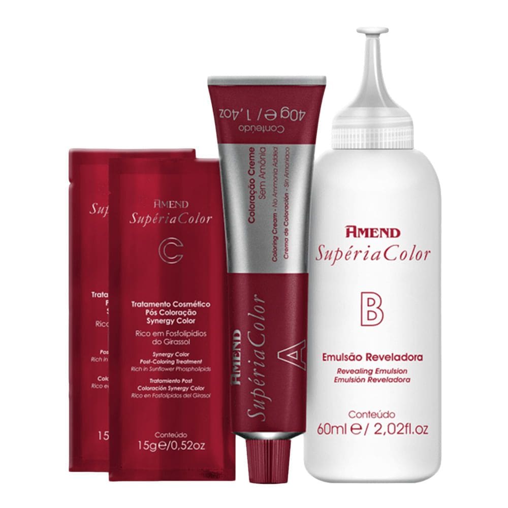 Tonalizante Amend Supéria Color 400 Castanho