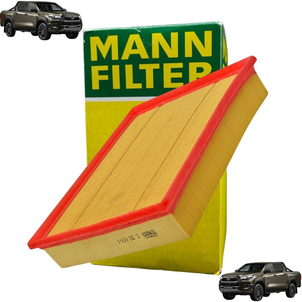 C 33 017/1 - Filtro De Ar - Hilux 2015 A 2024 - Mann Filter