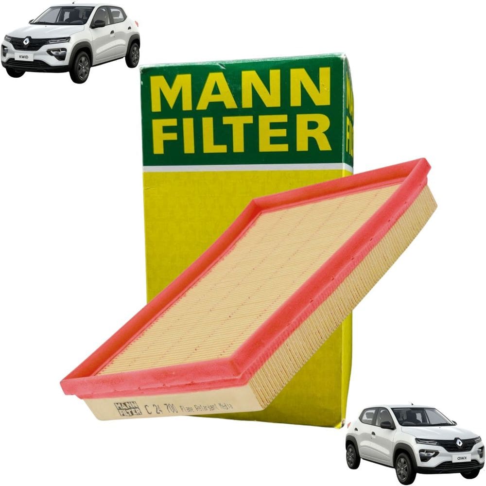 C 24 700 - Filtro De Ar - Kwid 2017 A 2022 - Mann Filter