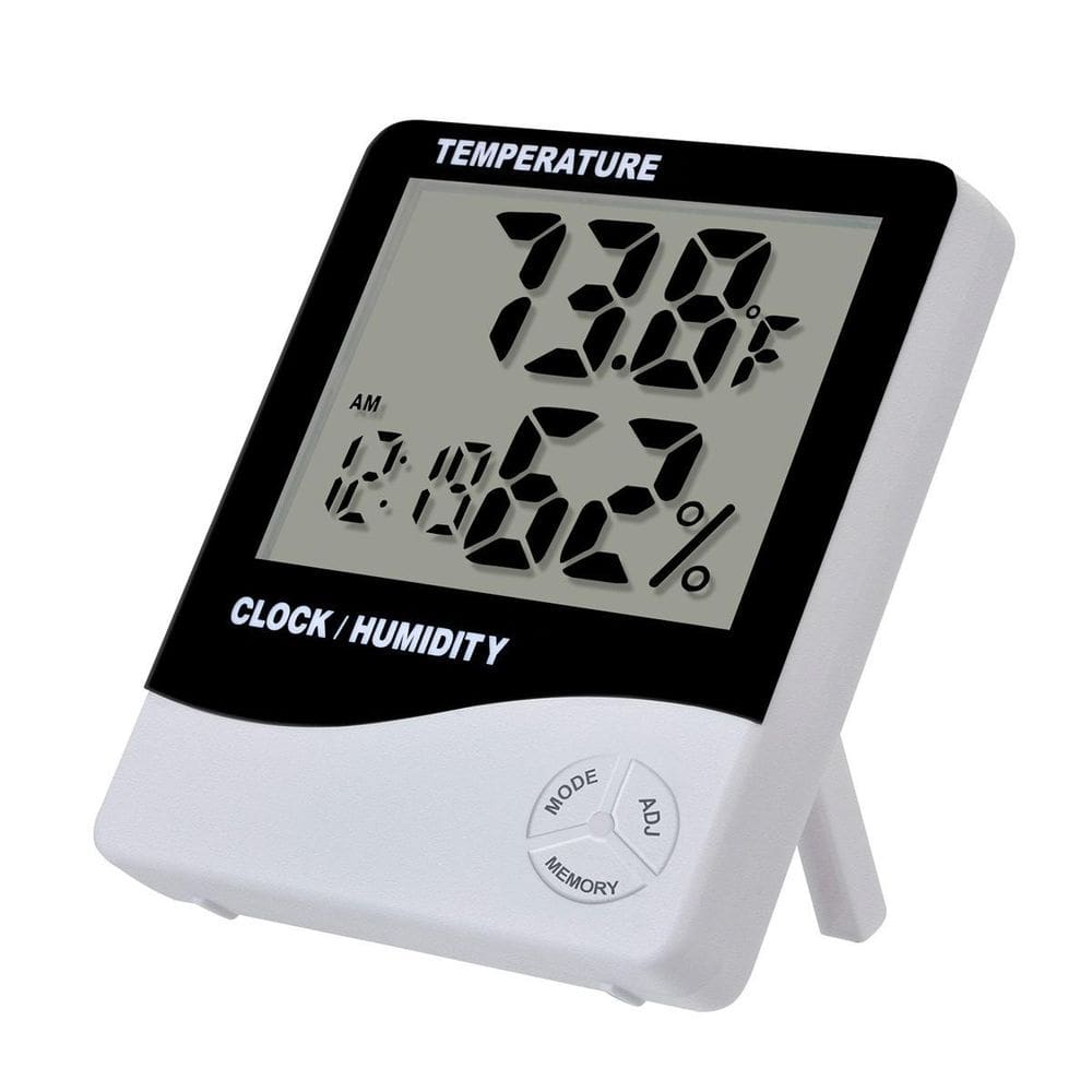 Higrômetro Digital Com Sensor Externo De Temperatura